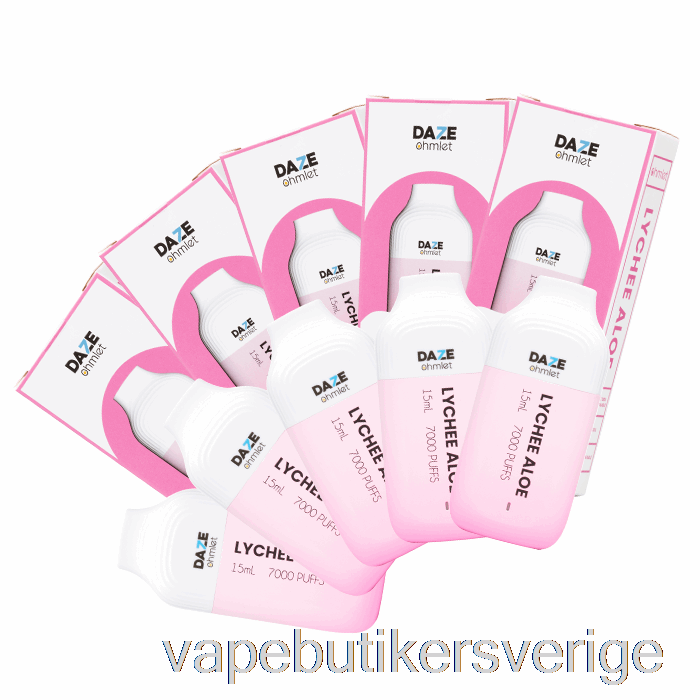 Vape Sverige [10-pack] 7 Daze Ohmlet 7000 Engångs